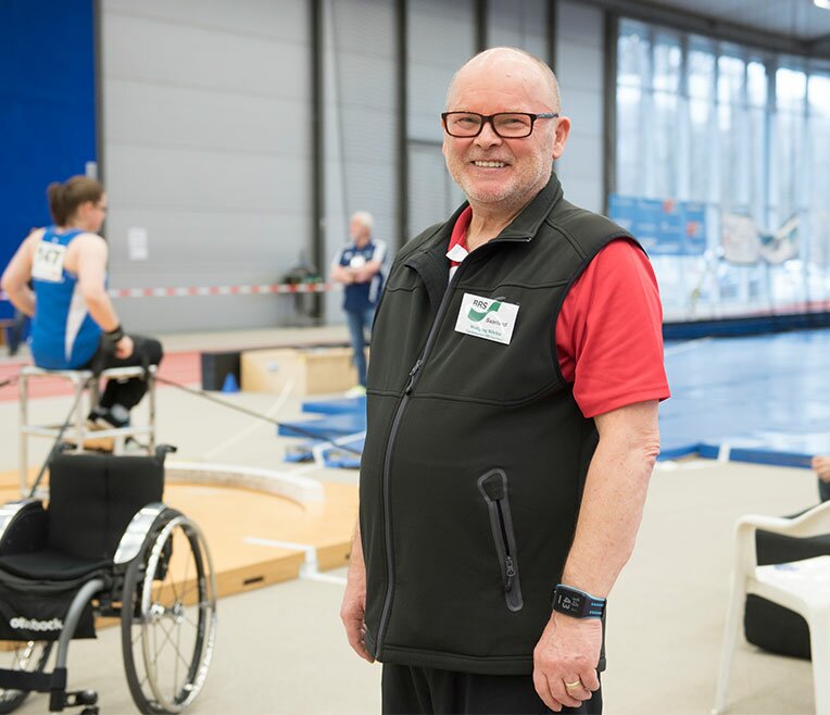 Profisportler auf eineinhalb Beinen